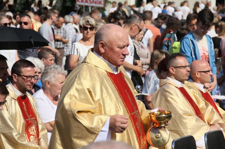 Wyjście lubelskiej pielgrzymki