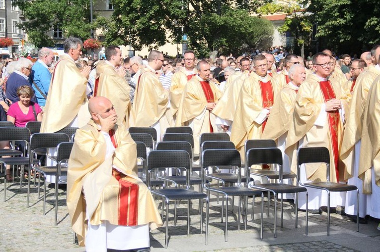 Wyjście lubelskiej pielgrzymki