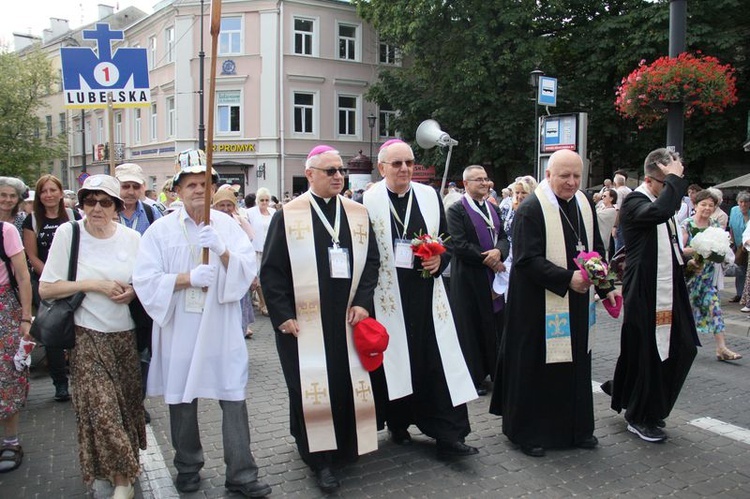 Wyjście lubelskiej pielgrzymki