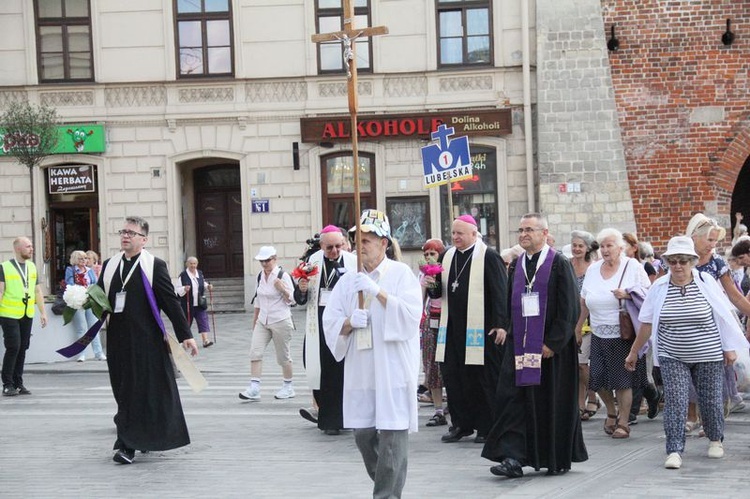 Wyjście lubelskiej pielgrzymki