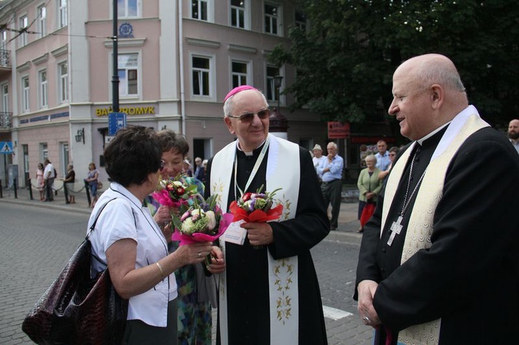 Wyjście lubelskiej pielgrzymki