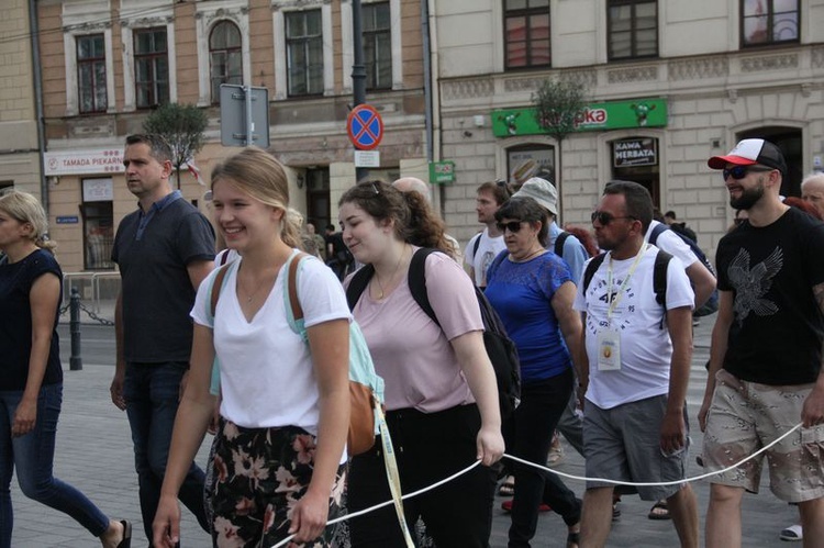 Wyjście lubelskiej pielgrzymki