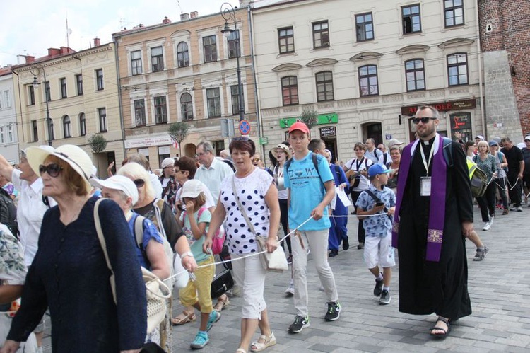 Wyjście lubelskiej pielgrzymki