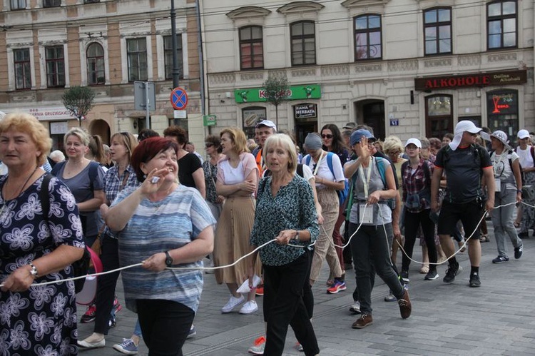 Wyjście lubelskiej pielgrzymki