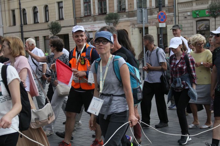 Wyjście lubelskiej pielgrzymki