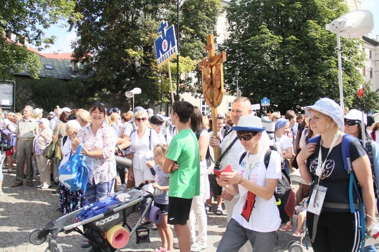 Wyjście lubelskiej pielgrzymki