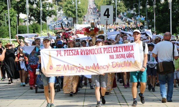 Pielgrzymka Rybnicka. Pątnicy dotarli na Jasną Górę