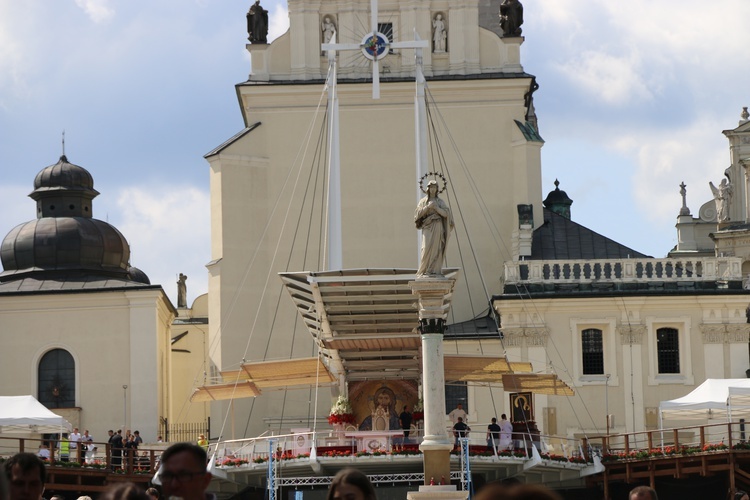 74. Piesza Rybnicka Pielgrzymka. Pątnicy u celu