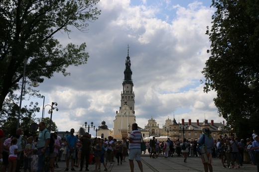 74. Piesza Rybnicka Pielgrzymka. Pątnicy u celu