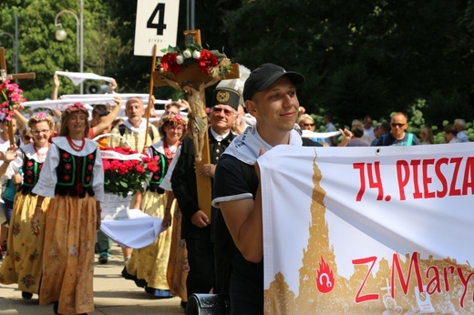 74. Piesza Rybnicka Pielgrzymka. Pątnicy u celu