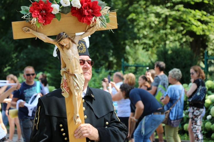 74. Piesza Rybnicka Pielgrzymka. Pątnicy u celu