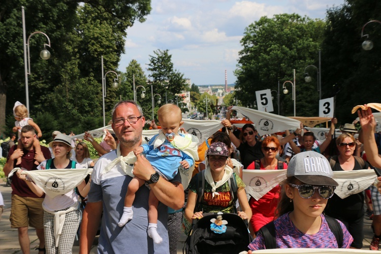 74. Piesza Rybnicka Pielgrzymka. Pątnicy u celu