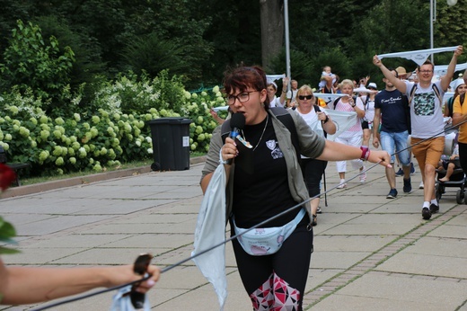 74. Piesza Rybnicka Pielgrzymka. Pątnicy u celu