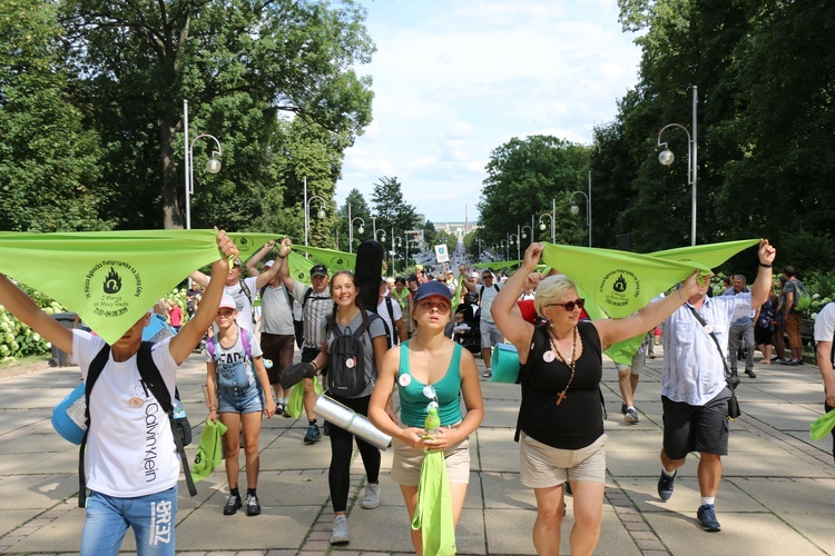 74. Piesza Rybnicka Pielgrzymka. Pątnicy u celu