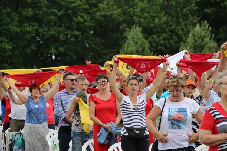 74. Piesza Rybnicka Pielgrzymka. Pątnicy u celu