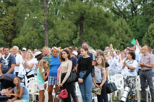 74. Piesza Rybnicka Pielgrzymka. Pątnicy u celu