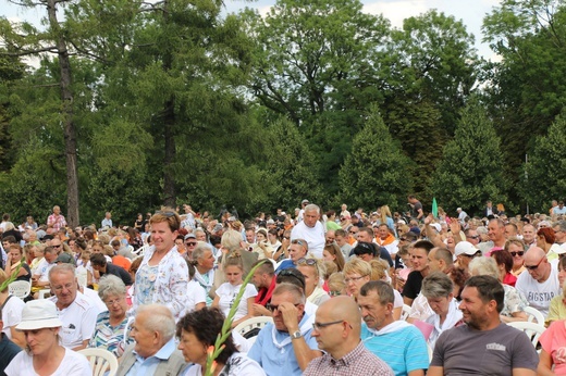 74. Piesza Rybnicka Pielgrzymka. Pątnicy u celu