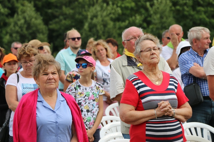 74. Piesza Rybnicka Pielgrzymka. Pątnicy u celu