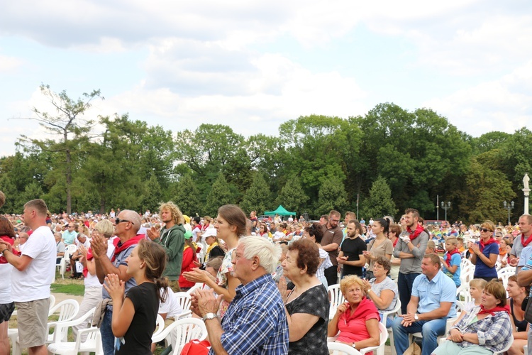 74. Piesza Rybnicka Pielgrzymka. Pątnicy u celu