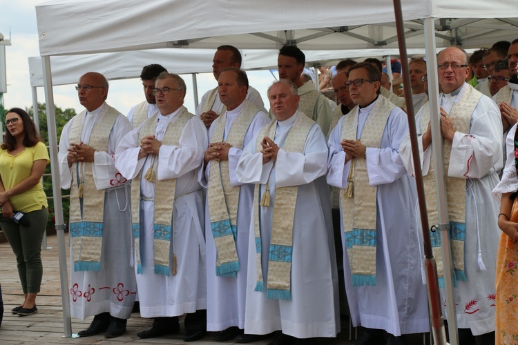 74. Piesza Rybnicka Pielgrzymka. Pątnicy u celu