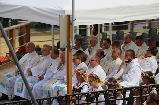 74. Piesza Rybnicka Pielgrzymka. Pątnicy u celu