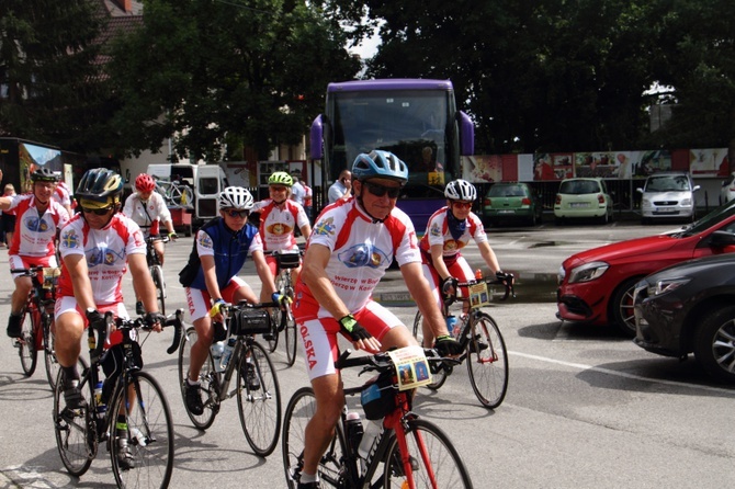 Rozpoczęcie 11. Góralskiej Pielgrzymki Rowerowej z Giewontu na Hel