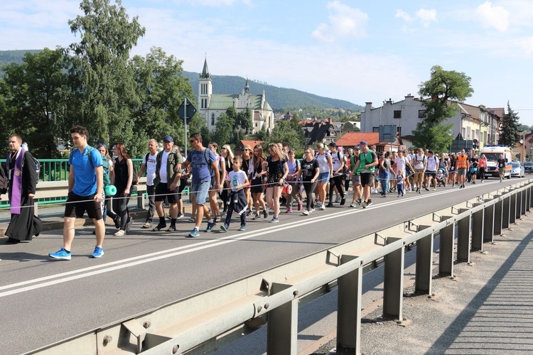 Wyjście PPK z Mszany Dolnej