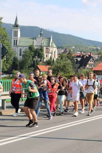 Wyjście PPK z Mszany Dolnej