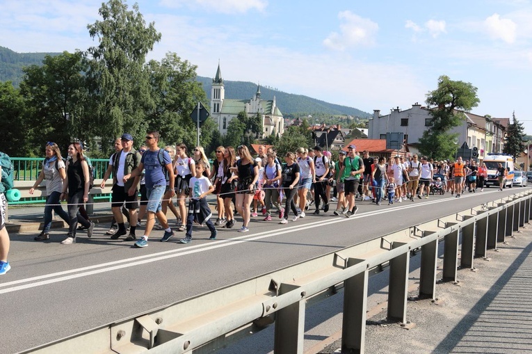 Wyjście PPK z Mszany Dolnej