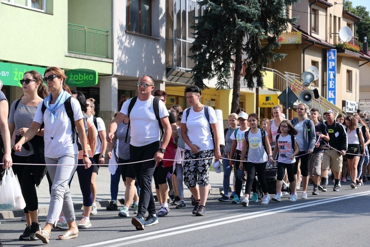 Wyjście PPK z Mszany Dolnej