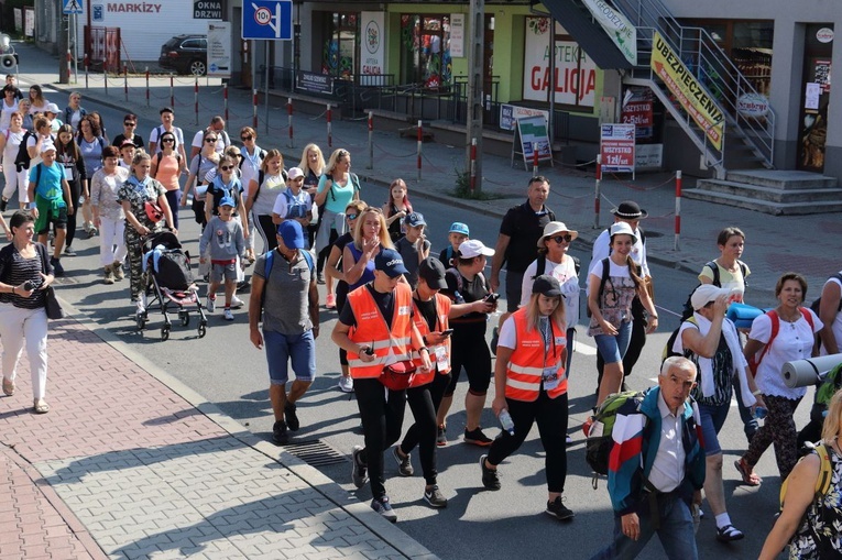 Wyjście PPK z Mszany Dolnej