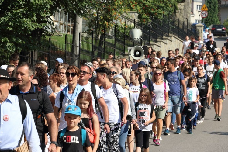 Wyjście PPK z Mszany Dolnej