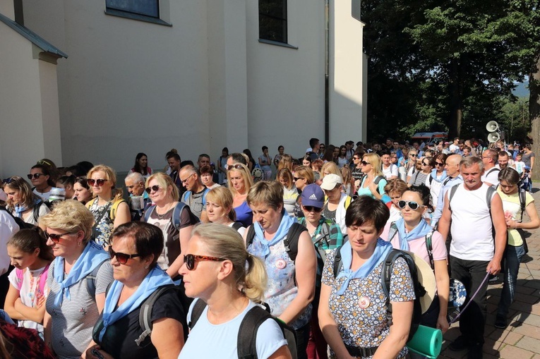 Wyjście PPK z Mszany Dolnej