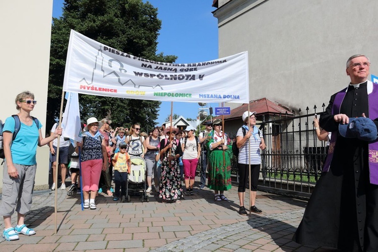 Wyjście PPK z Mszany Dolnej