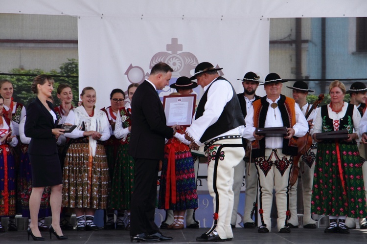 Obchody 100-lecia Związku Podhalan z udziałem prezydenta RP