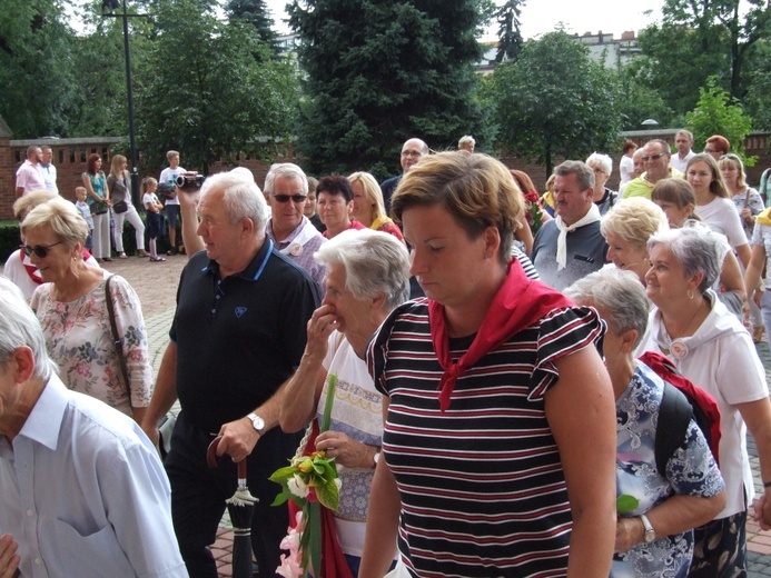 74. Rybnicka Pielgrzymka - powitanie w bazylice