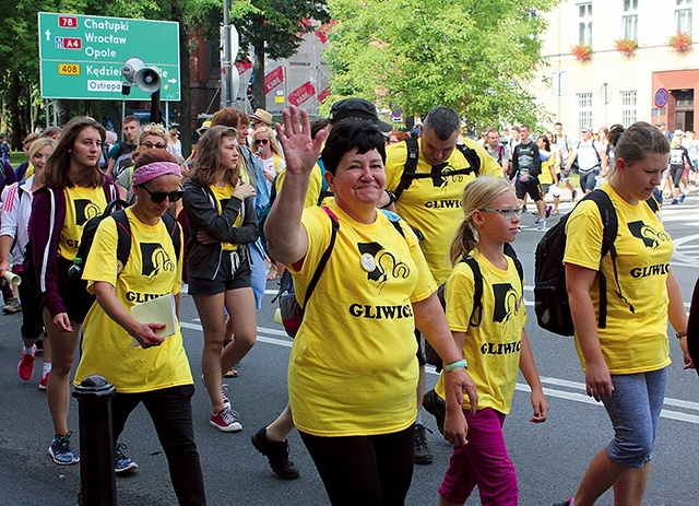 ▲	W tym roku wyjście z Gliwic na Jasną Górę odbędzie się w uroczystość Wniebowzięcia NMP.