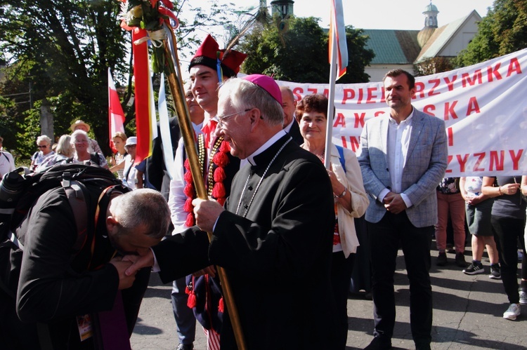 Wyjście 39. Pieszej Pielgrzymki Krakowskiej na Jasną Górę