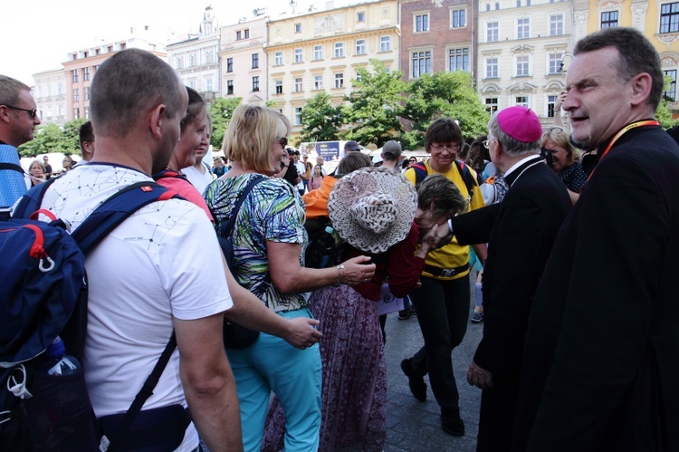 Wyjście 39. Pieszej Pielgrzymki Krakowskiej na Jasną Górę