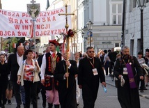 Wyjście 39. Pieszej Pielgrzymki Krakowskiej na Jasną Górę