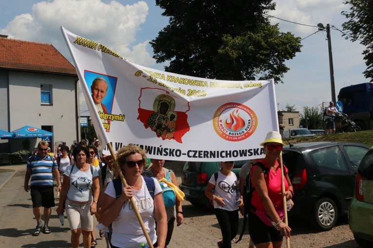 Pielgrzymi w Liszkach 2019