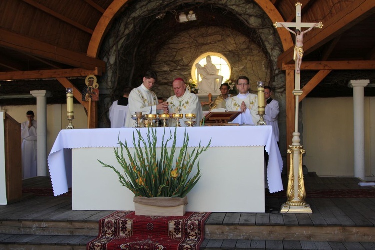 28. Piesza Pielgrzymka Bielsko-Żywiecka na Jasną Górę - Msza św. w Hałcnowie - 2019