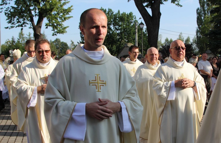 28. Piesza Pielgrzymka Bielsko-Żywiecka na Jasną Górę - Msza św. w Hałcnowie - 2019