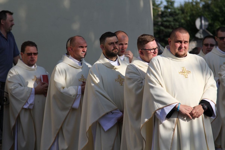 28. Piesza Pielgrzymka Bielsko-Żywiecka na Jasną Górę - Msza św. w Hałcnowie - 2019