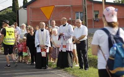 Na pielgrzymów w Makowie czekali księża Sławomir Wasilewski i Jakub Zakrzewski, a także wójt Jerzy Stankiewicz.