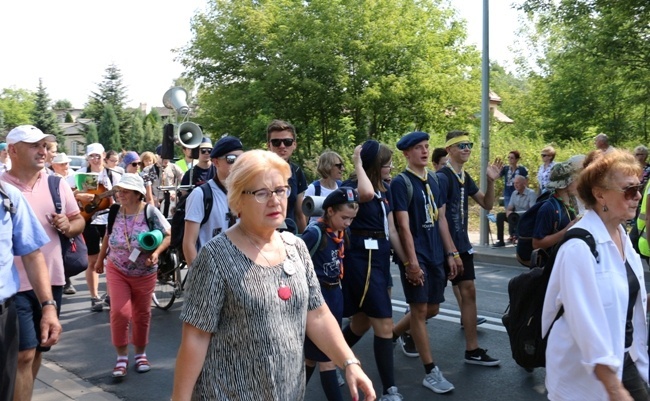 Wyjście pielgrzymki diecezji radomskiej cz. 2