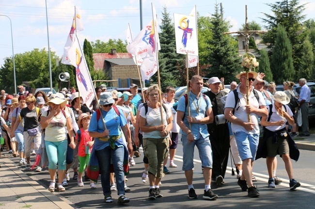 Wyjście pielgrzymki diecezji radomskiej cz. 2