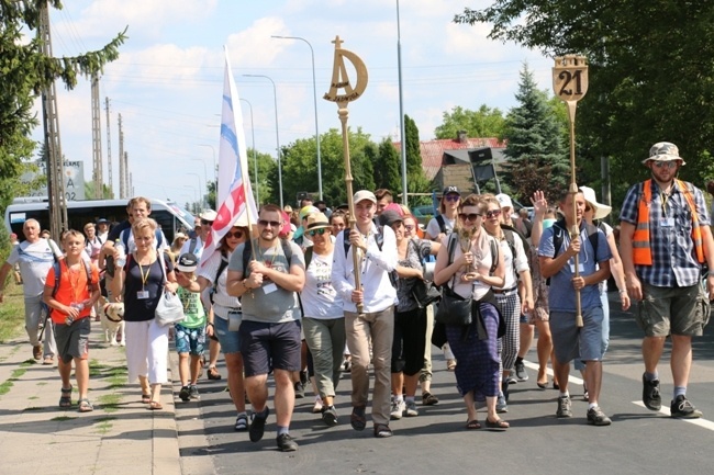 Wyjście pielgrzymki diecezji radomskiej cz. 2