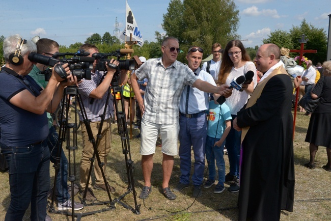 Wyjście pielgrzymki diecezji radomskiej cz. 1