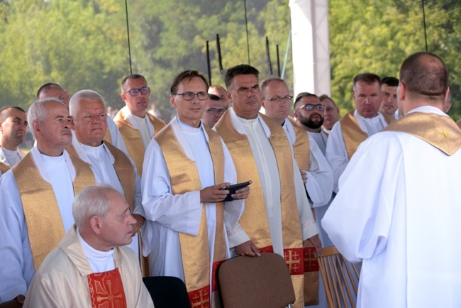 Wyjście pielgrzymki diecezji radomskiej cz. 1